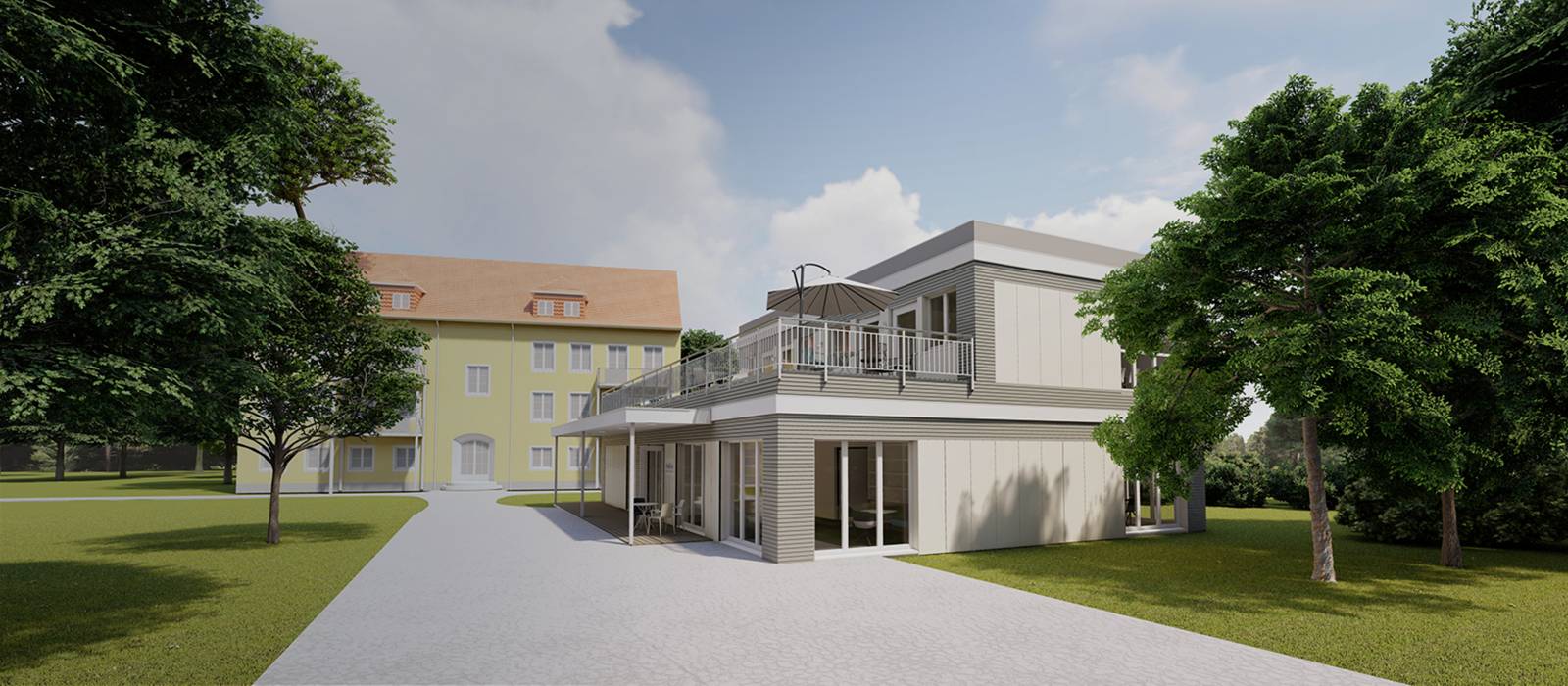 Erweiterungspläne des Klinikums Schloss Lütgenhof