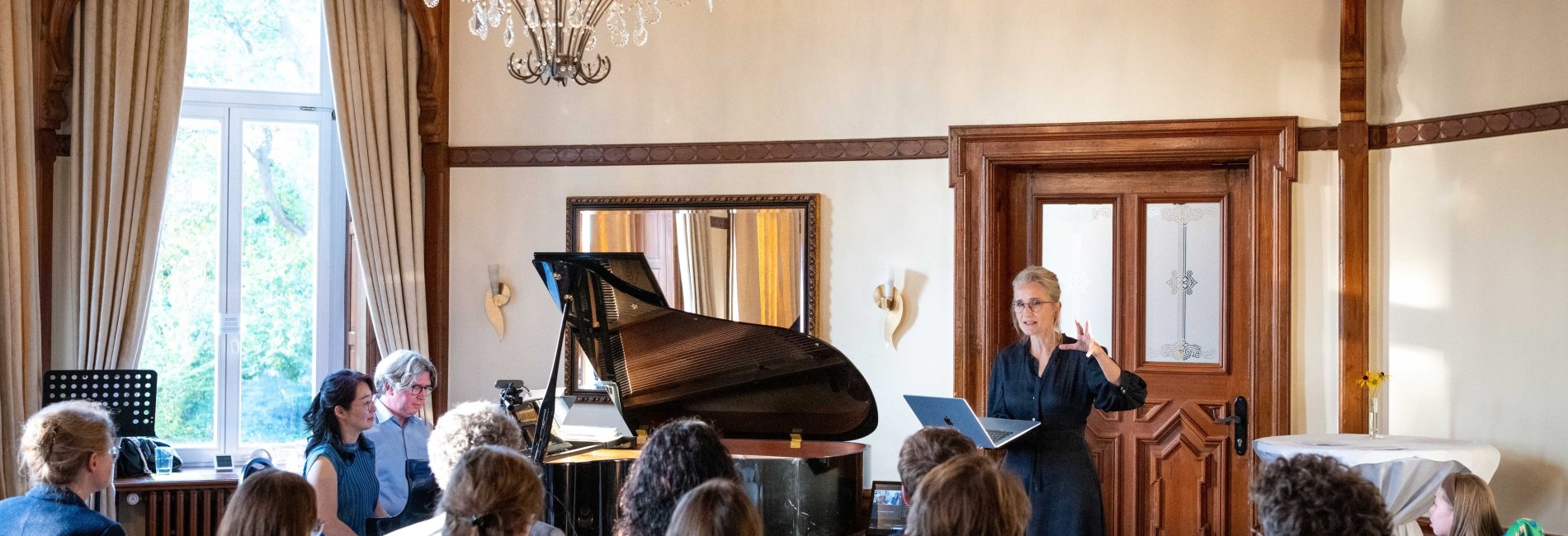 Vortrag im Salon beim Symposium 2026 des Klinikums Schloss Lütgenhof